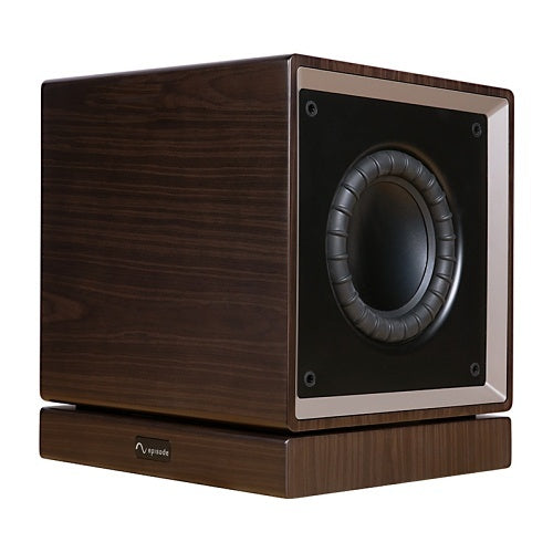 Episode ES-SUB-MEGA-D8-WLN MEGA D-Series 8\\" Dual Sealed Subwoofer with Amplifier, Black