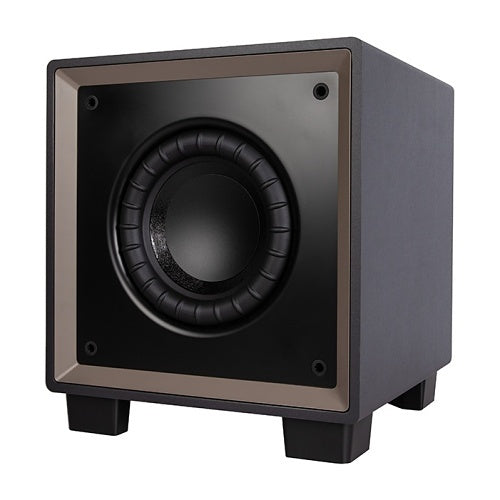 Episode ES-SUB-MEGA-S8-BLK MEGA S-Series 8\\" Sealed Subwoofer with Amplifier, Black
