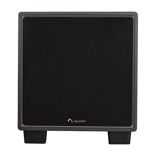 Episode ES-SUB-MEGA-S8-BLK MEGA S-Series 8\\" Sealed Subwoofer with Amplifier, Black