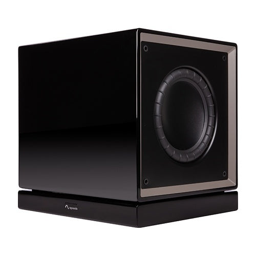 Episode ES-SUB-MEGA-D10-BLK MEGA D-Series 10\\" Dual Sealed Subwoofer with Amplifier, Black