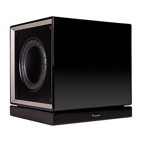 Episode ES-SUB-MEGA-D10-BLK MEGA D-Series 10\\" Dual Sealed Subwoofer with Amplifier, Black