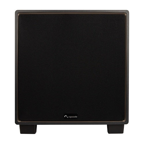 Episode ES-SUB-MEGA-S12-BLK MEGA S-Series 12\\" Sealed Subwoofer with Amplifier, Black