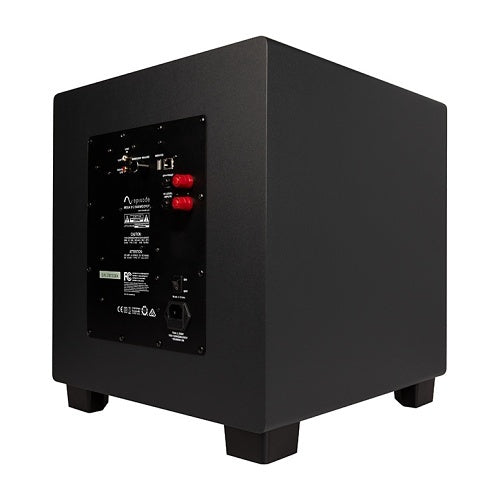 Episode ES-SUB-MEGA-S12-BLK MEGA S-Series 12\\" Sealed Subwoofer with Amplifier, Black