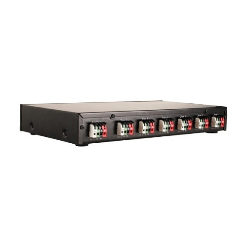 Episode ESS-6-BLK Speaker Selector with Amplifier Protection, 6-Pair