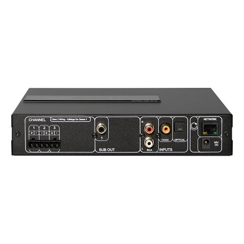 Episode EA-MOIP-AMP-3D-50 3-Channel Amplifier DSP Configurable with MoIP Streaming Capability Built-In, 50W