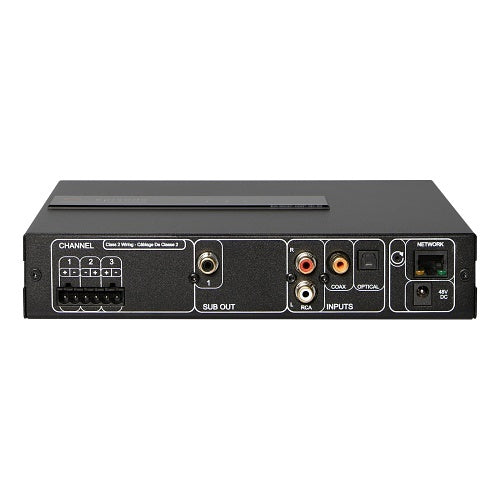 Episode EA-MOIP-AMP-3D-50 3-Channel Amplifier DSP Configurable with MoIP Streaming Capability Built-In, 50W