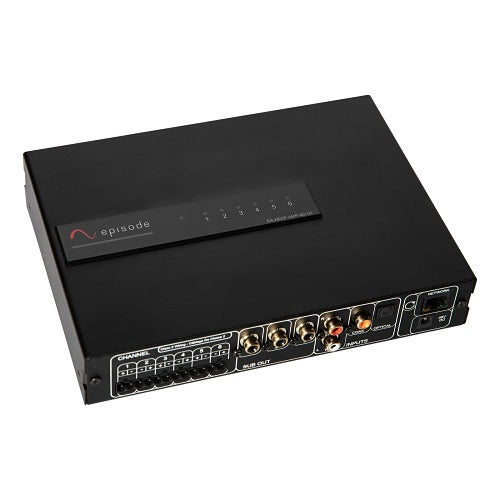 Episode EA-MOIP-AMP-6D-50 6-Channel Amplifier DSP Configurable with MoIP Streaming Capability Built-In, 50W