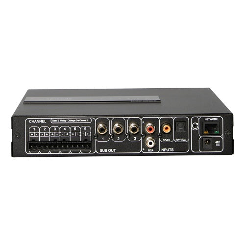 Episode EA-MOIP-AMP-6D-50 6-Channel Amplifier DSP Configurable with MoIP Streaming Capability Built-In, 50W