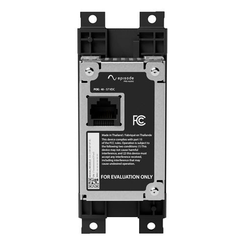 Episode EA-COM-WP-BT-BL Business Music Bluetooth Audio Input Wall Plate Accessory