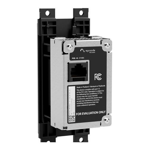 Episode EA-COM-WP-MIC-BL Business Music Microphone / XLR Input Wall Plate Accessory