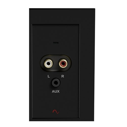Episode EA-COM-WP-RCA-BL Business Music RCA / 3.5mm Input Wall Plate Accessory