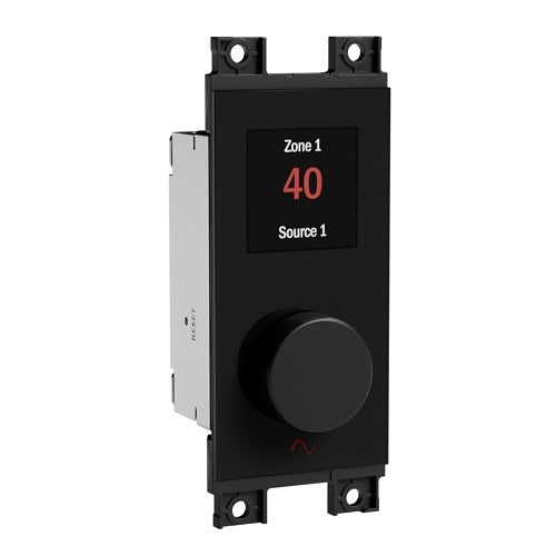 Episode EA-COM-WP-ZONE-BL Zone / Source Controller Wall Plate for Episode Business Music DSPs