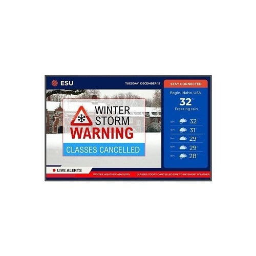 Planar 998-3934-00 Simplicity M Series 65\\" 4K LCD Touch Display