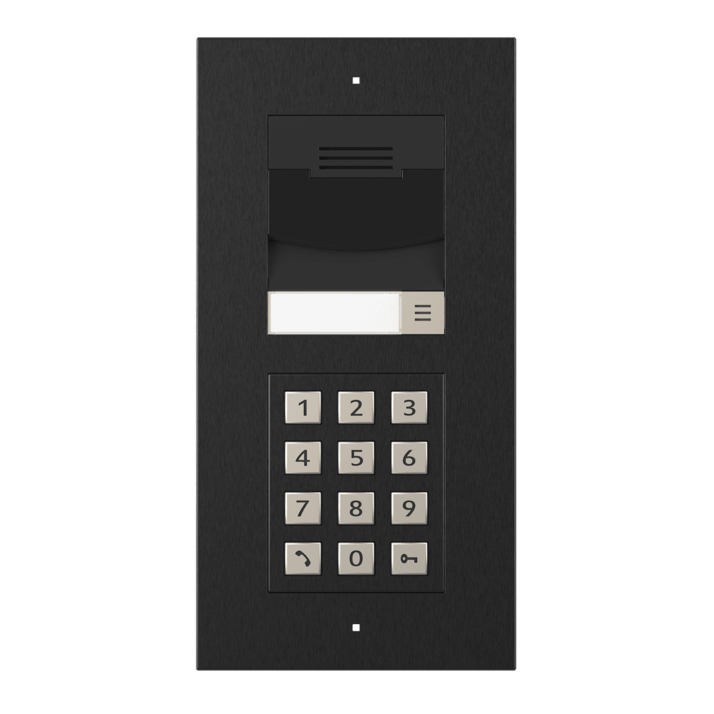 Control4® DS3 2-Module Keypad Door Station – Flush Mount (Venetian Bronze)