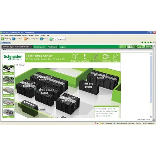 APC AP95100 Software and License for INFRASTRUXR Control 100 Node and INFRASTRUXURE Central 100 Node