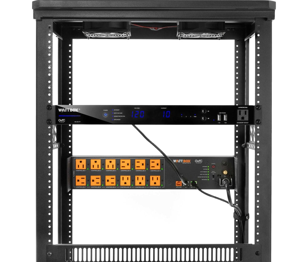 WattBox® 800 Series Rack Mountable Faceplate Display