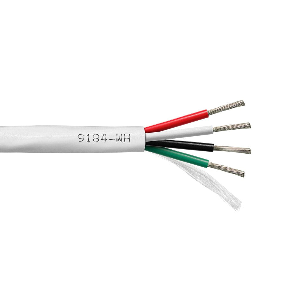 Provo Multi-Conductor 18-4c STR TC UNSH 105° C CSA FT4 UL RoHS – White JKT
