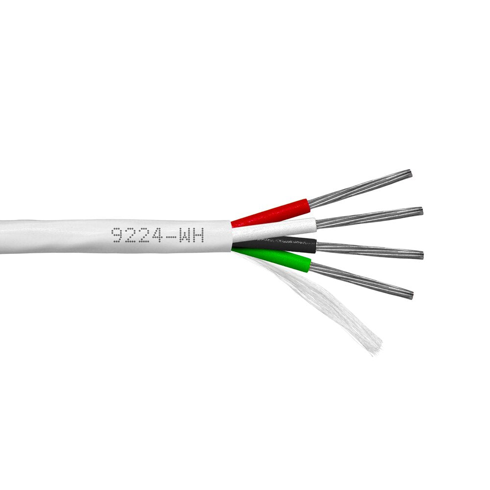 Provo Multi-Conductor 22-4c STR TC UNSH 105° C CSA FT4 UL RoHS – White JKT