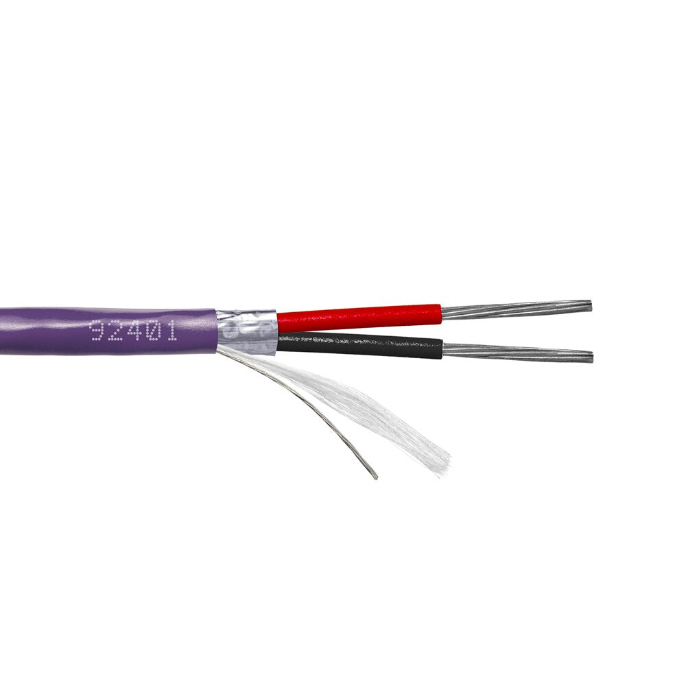Provo Low Cap Digital Audio AED/EBU 24-1pr STR TC FL SH 110 ohms 80° C CSA FT4 UL RoHS – Purple JKT
