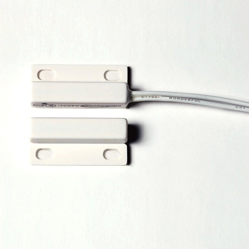 Resideo 943WG-WH Honeywell Home 943WG-WH Mini Magnetic Contact with 12\\" Leads, 1\\" Gap, White (Replaces PR20443)