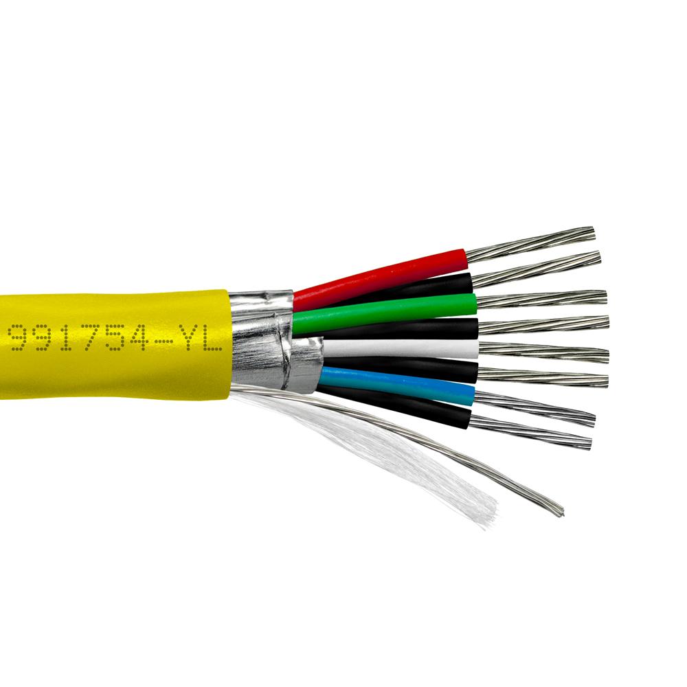 Provo Plenum Multi-Pair 22-4pr STR TC OA FL SH CMP CSA FT6 RoHS – Yellow JKT