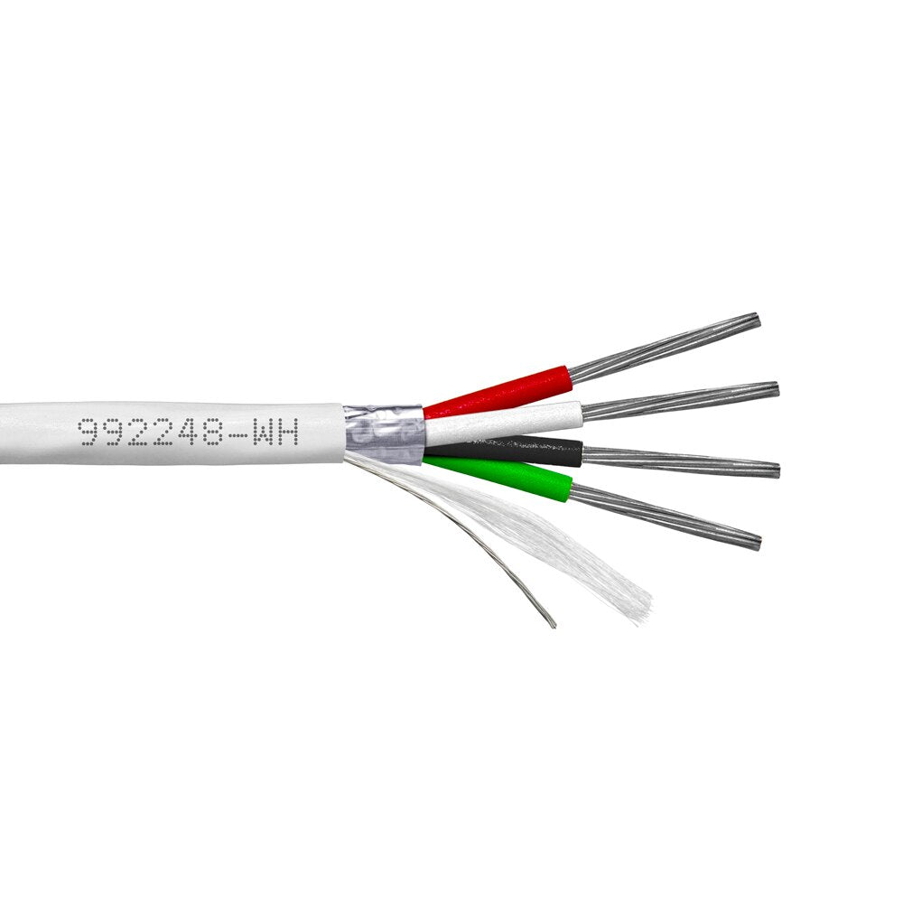 Provo Plenum Multi-Conductor 18-4c STR TC FL SH CMP CSA FT6 RoHS – White JKT