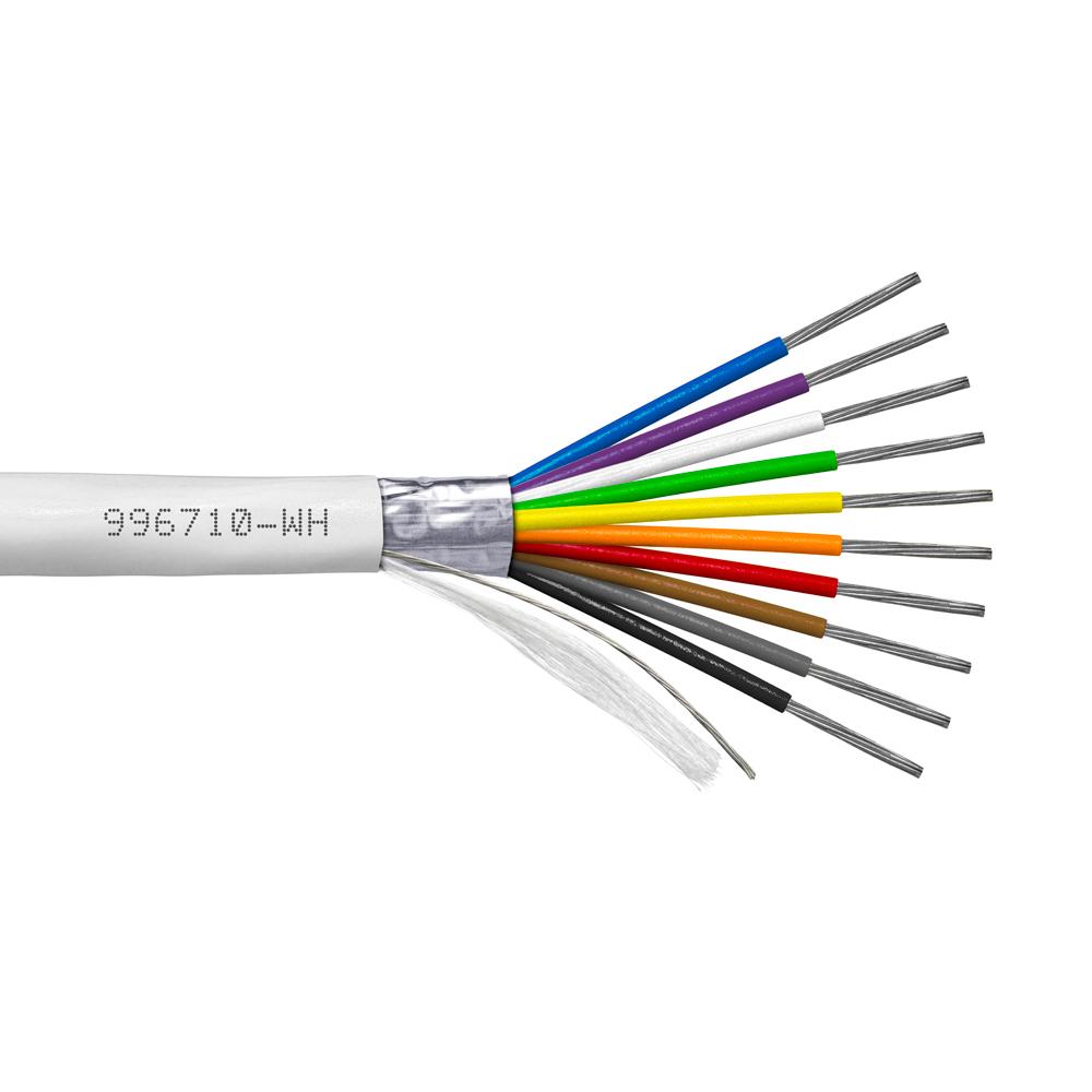 Provo Plenum Multi-Conductor 22-10c STR TC FL SH CMP CSA FT6 RoHS – White JKT