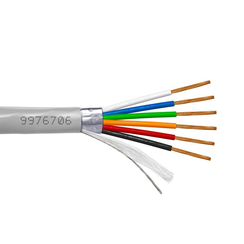 Provo Multi-Conductor 22-6c STR BC FL SH 75° C c(ETL)us CMP FT6 RoHS – Grey JKT