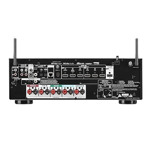 Denon AVR-S670H Audio Mixer, 2-Channel Full 8K Ultra HD AV Receiver with 150W