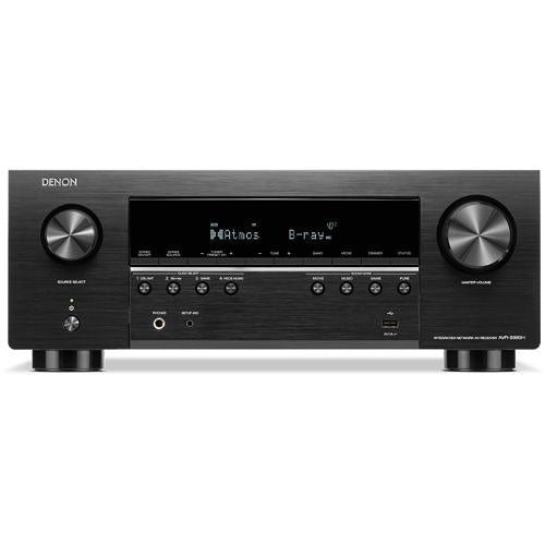 Denon AVRS980H AV Receiver Powered by HEOS, 90W, 8K, Black