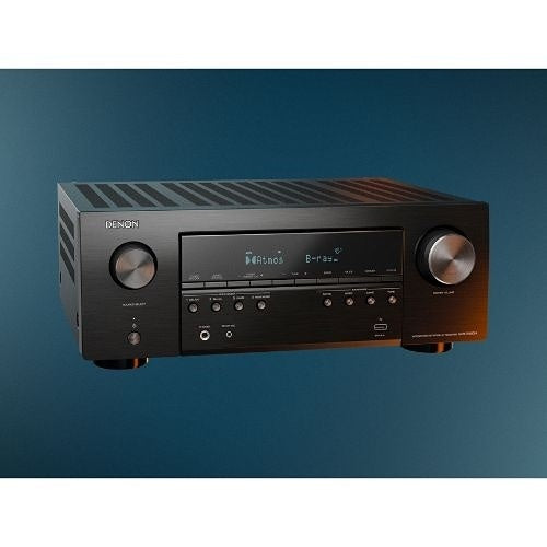 Denon AVRS980H AV Receiver Powered by HEOS, 90W, 8K, Black
