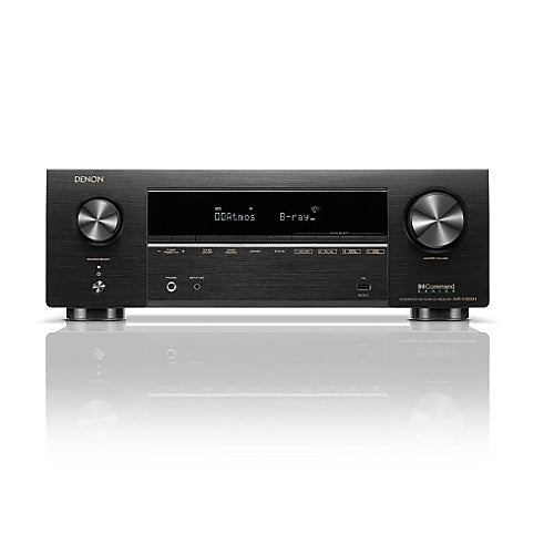 Denon AVR-X1800H AV Receiver with HEOS Built-in, 7.2 Channel, 80W, 8K