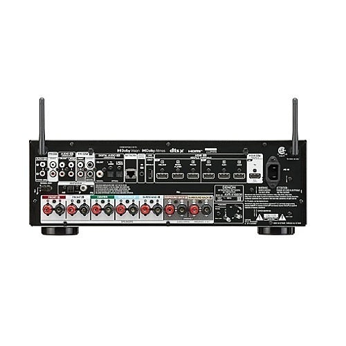 Denon AVR-X1800H AV Receiver with HEOS Built-in, 7.2 Channel, 80W, 8K