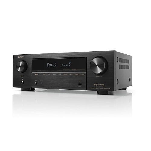 Denon AVR-X1800H AV Receiver with HEOS Built-in, 7.2 Channel, 80W, 8K