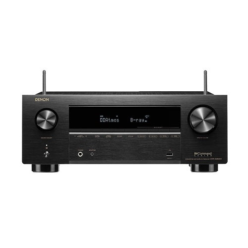 Denon AVR-X2800H 7.2 Channel 95W 8K AV Receiver with HEOS Built-in, Black