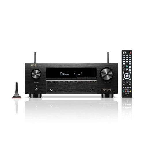 Denon AVR-X2800H 7.2 Channel 95W 8K AV Receiver with HEOS Built-in, Black