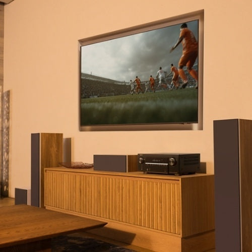 Denon AVRX2900H AV Receiver Powered by HEOS with Dolby Atmos, 95W, 8K, Black