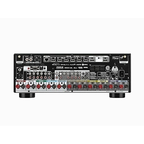 Denon AVR-X3800H 9.4 Channel 105W 8K AV Receiver with HEOS Built-in, Black