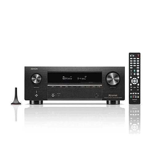 Denon AVR-X3800H 9.4 Channel 105W 8K AV Receiver with HEOS Built-in, Black