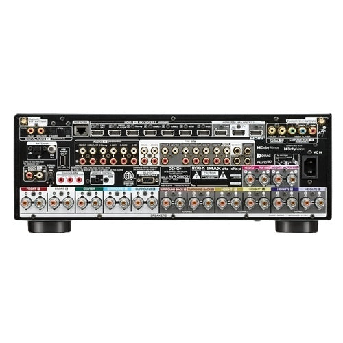 Denon AVR-X6800H A/V Receivers and Amplifiers, Full 8K AVR with 7x8K HDMI 2.1 Input, 11.4 Channel