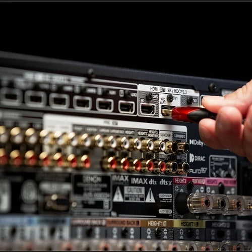Denon AVR-X6800H A/V Receivers and Amplifiers, Full 8K AVR with 7x8K HDMI 2.1 Input, 11.4 Channel