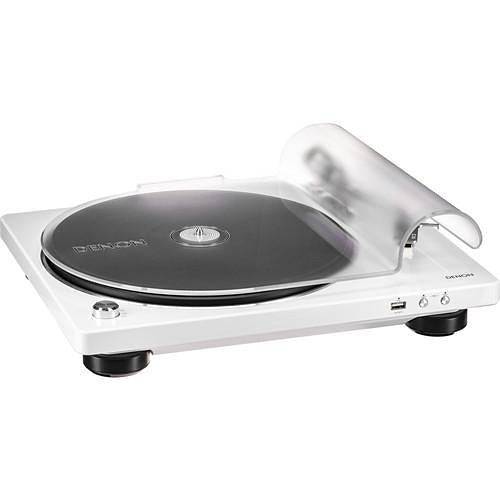 Denon DP450USBWT Hi-Fi Turntable with USB, White