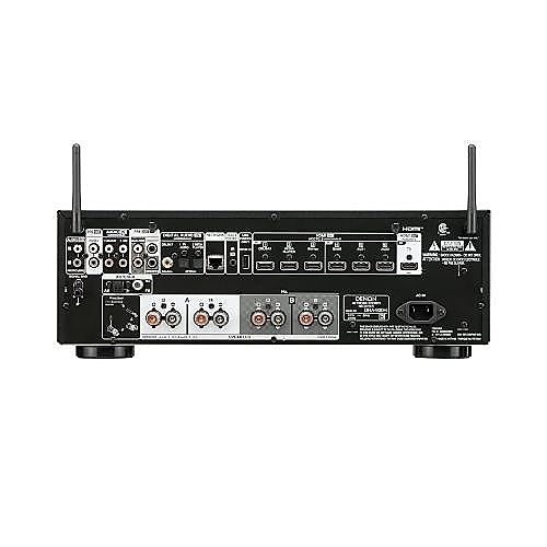Denon DRA900H 2.2-Channel 8K AV Receiver with HEOS Built-In, 100W Black