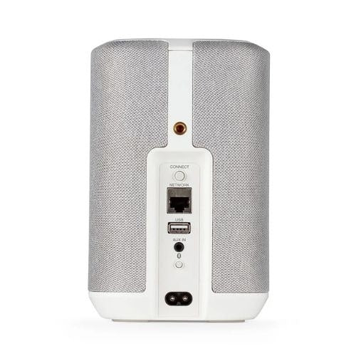 Denon HOME 150 WHITE Compact Smart Speaker with HEOS Built-in, Wi-Fi and Bluetooth, White