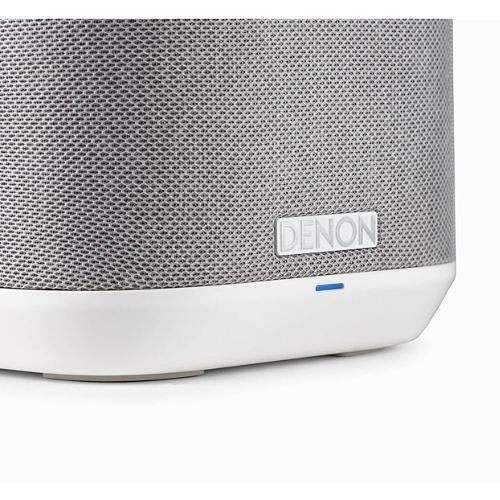 Denon HOME 150 WHITE Compact Smart Speaker with HEOS Built-in, Wi-Fi and Bluetooth, White