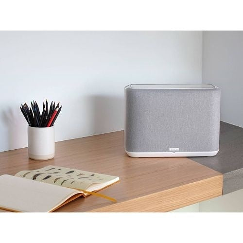 Denon HOME 250 WHITE Mid-Size Smart Speaker with HEOS Built-in, White