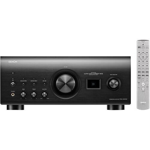 Denon PMA3000NEBKE3 2-Channel 80W Integrated Amplifier with MM/MC Phono Stage, Black