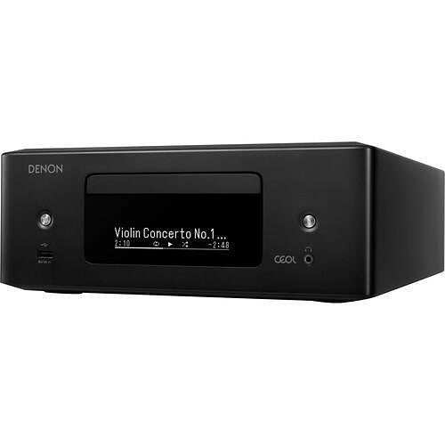 Denon RCD-N12 2-Channel Compact Stereo Receiver with Built-in CD Player, Tuner, Bluetooth, Apple AirPlay 2, and HEOS Streaming