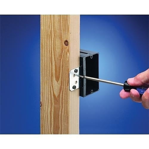 Arlington FA101GC 1-Gang Adjustable Plastic Box