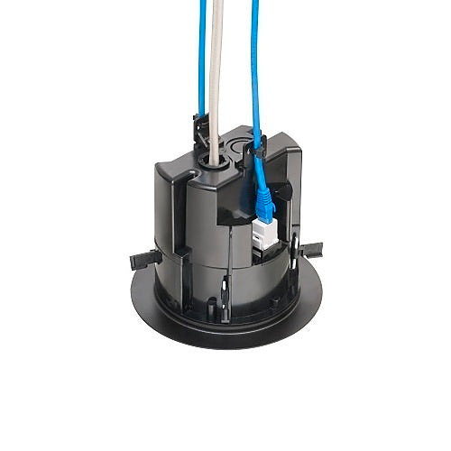 Arlington FLBR5420BL IN BOX Floor Box Kit with Recessed Wiring Device, Black